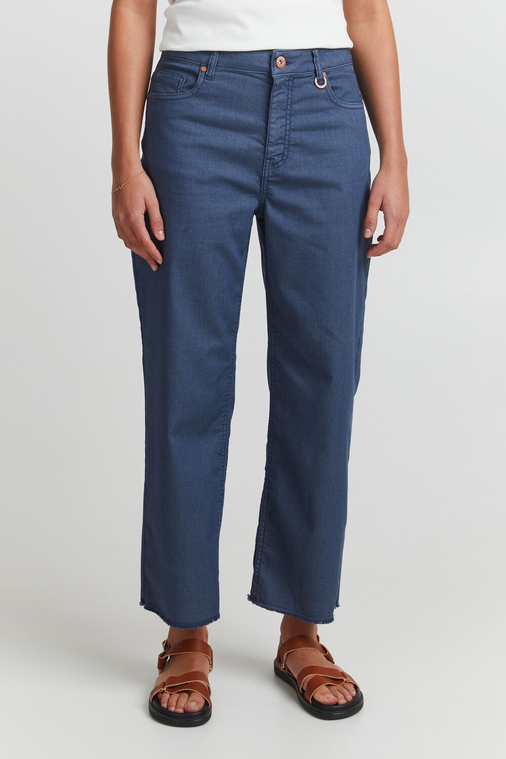 

Брюки PULZ Jeans 5 Pocket Jeans, синий