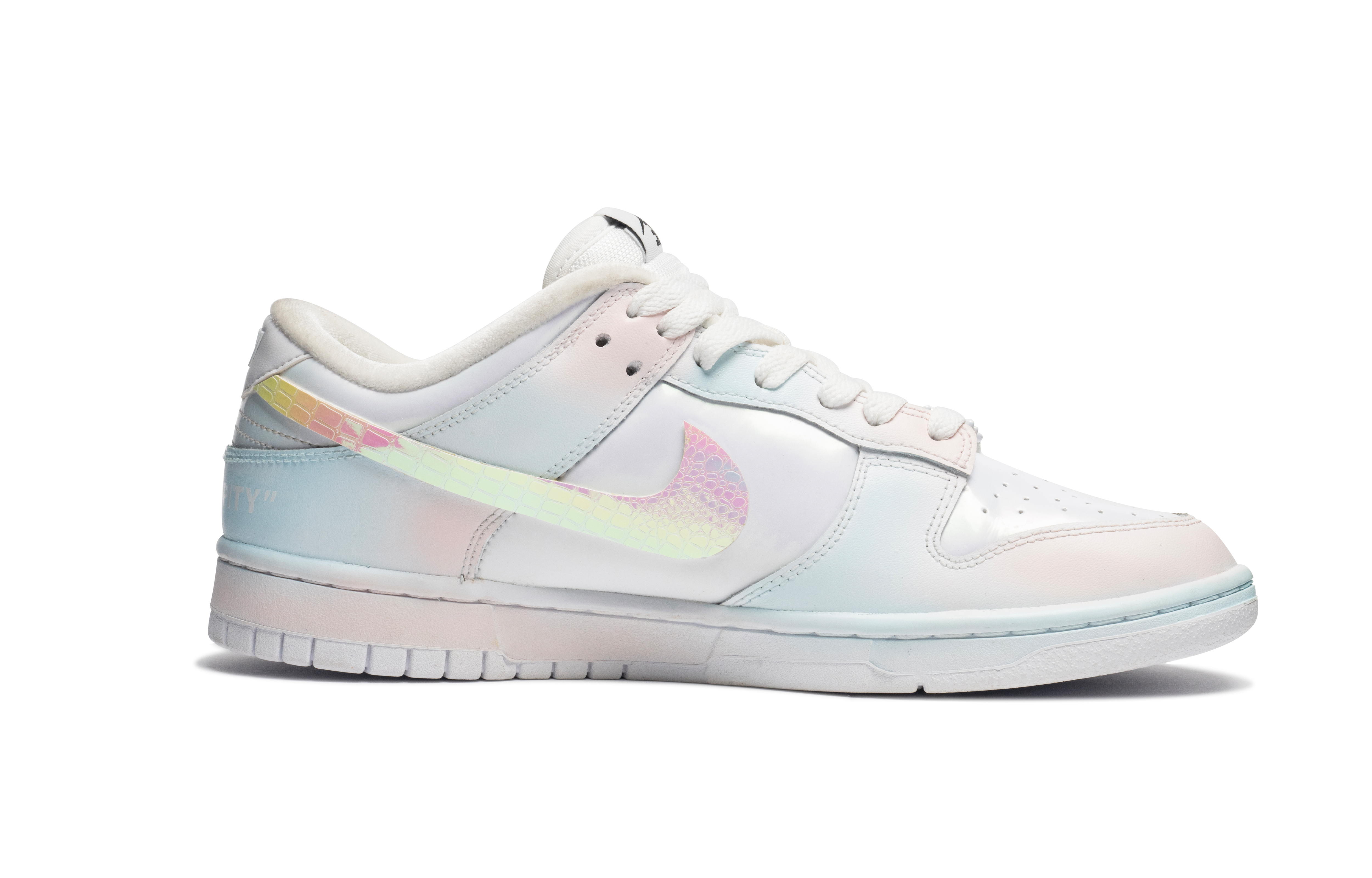 

Кроссовки Nike Dunk Skateboarding Shoes Women's Low-top White, цвет Multicolor