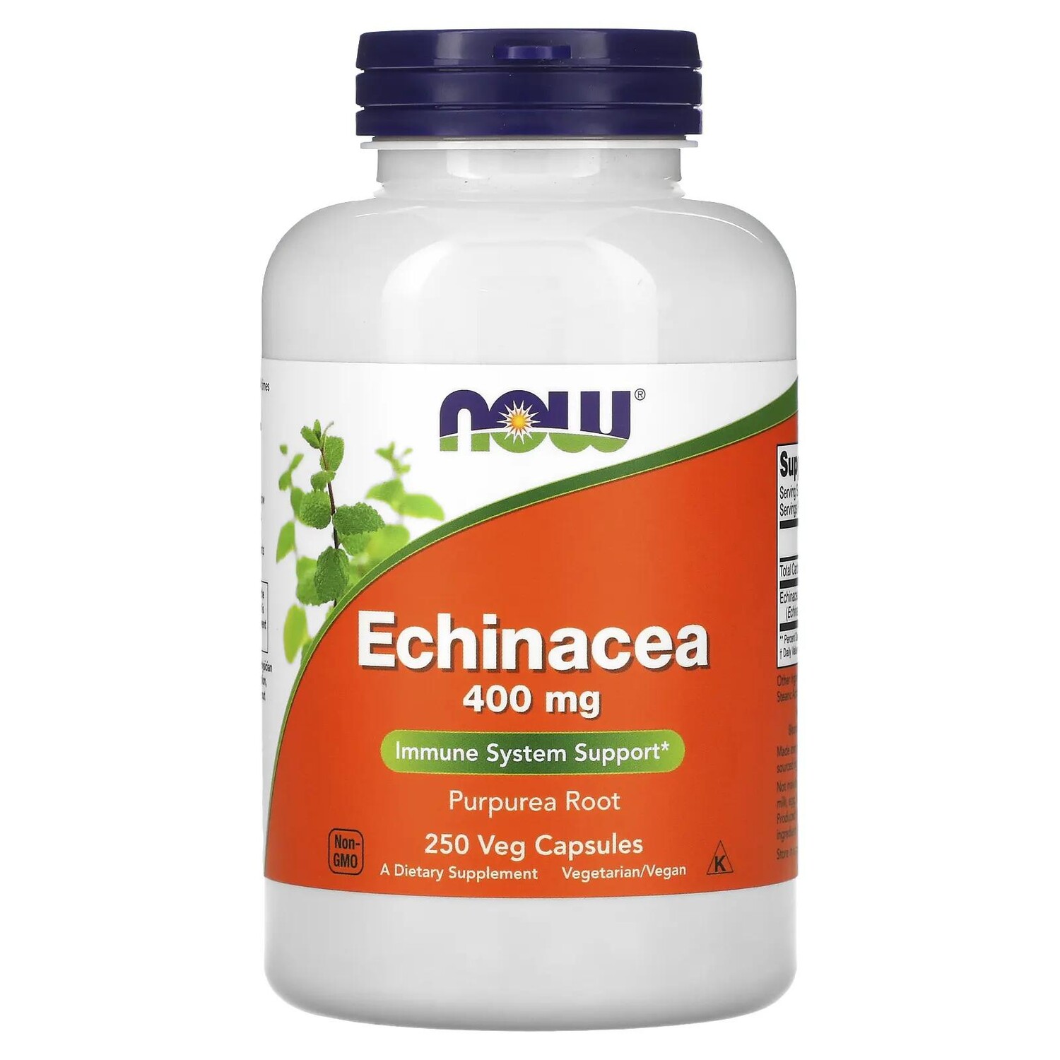 

Now Foods Эхинацея 400 мг 250 растительных капсул
