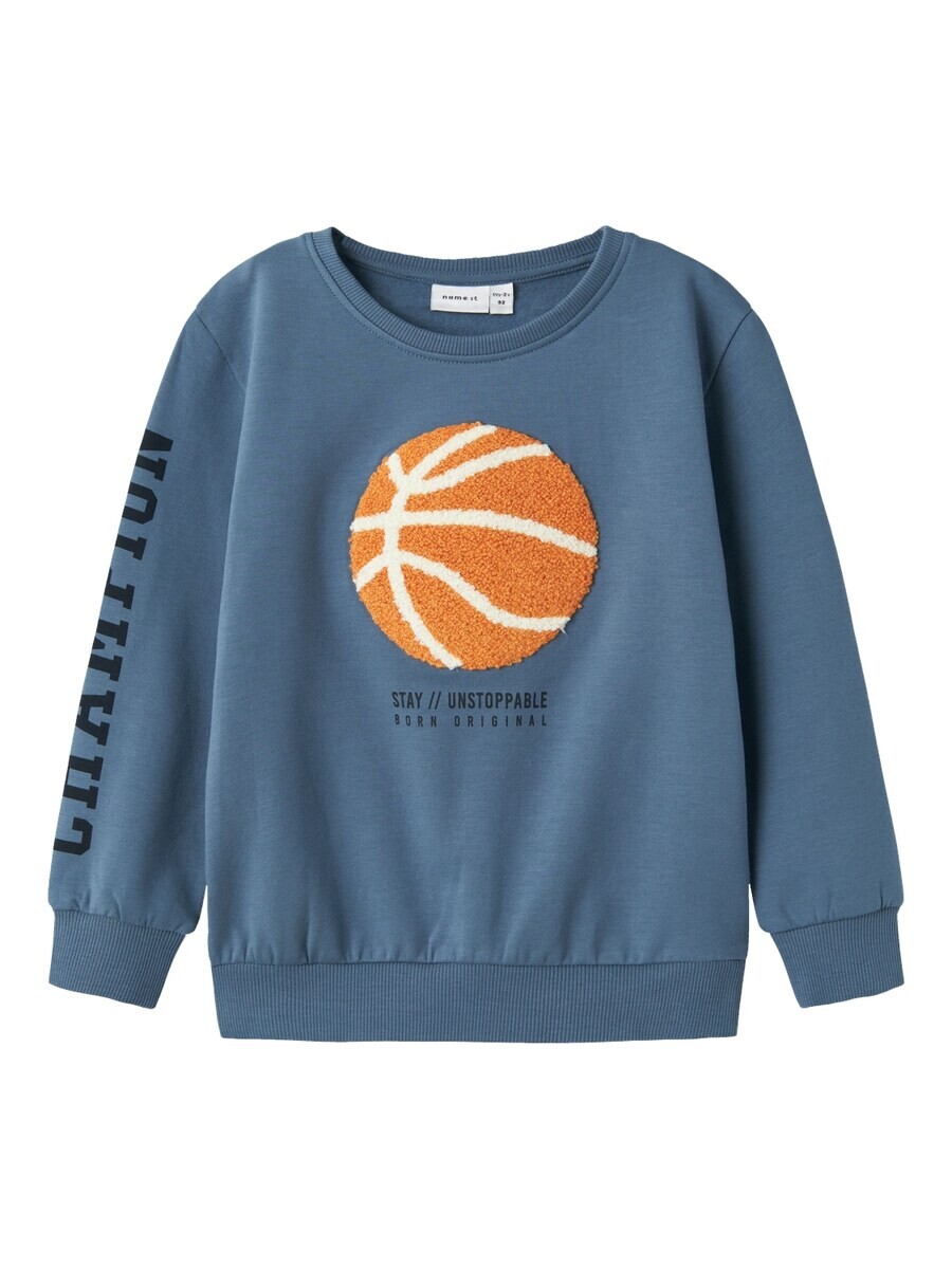 

Худи NAME IT Sweatshirt NMMTAGE, темно-синий
