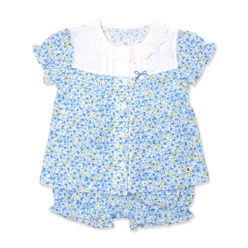 Комплект нижнего белья для девочек Organic Mom 3SET, хлопок, желтый — фото 3