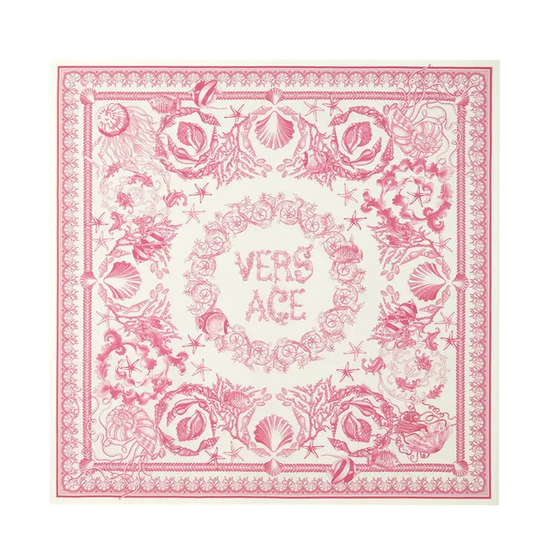 

VERSACE Шёлковый шарф Underwater barocco, Pink