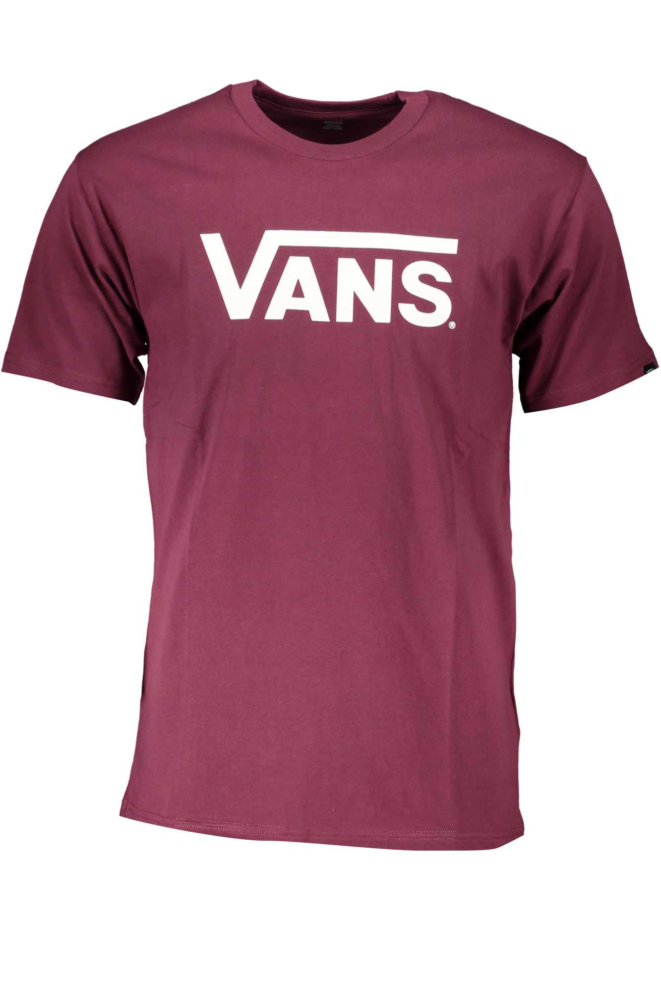 

Футболка мужская Vans хлопковая с контрастным логотипом, фиолетовый