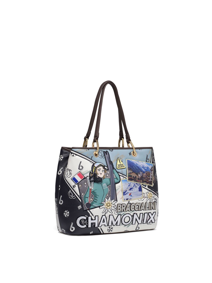 

Сумка через плечо Braccialini, цвет Blue/Cyan blue