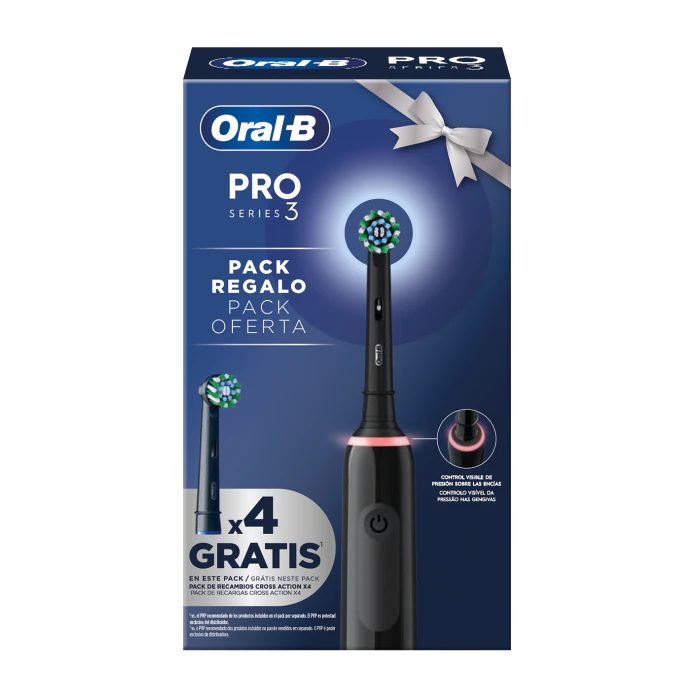 

Набор косметики Pack Regalo Pro Series 3 Cepillo Eléctrico + 4 Recambios Oral-B, Set 5 productos