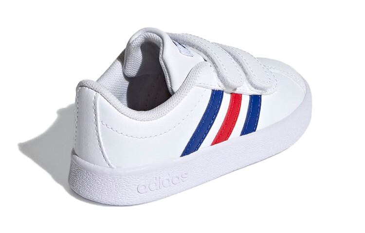 Кроссовки Adidas VL Court 2.0 I 'White Royal Blue Vivid Red' — фото 4