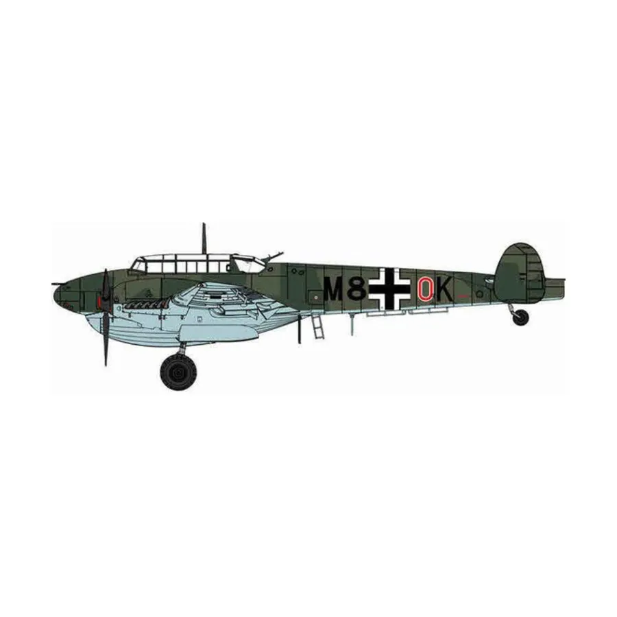 

Мессершмитт Bf-110D-1/R1 «Дакельбаух», Dragon Models - Master Series (1:48)