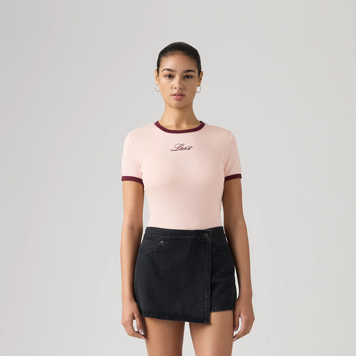 Футболка с коротким рукавом Levi's для женщин, розовый — фото 4