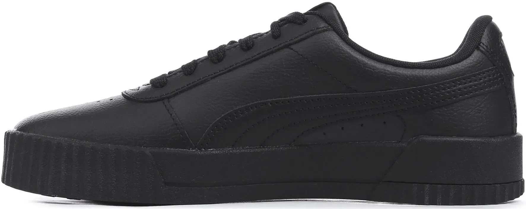 Кроссовки PUMA "CARINA L", цвет Puma Black- Puma Black- Puma Team Gold