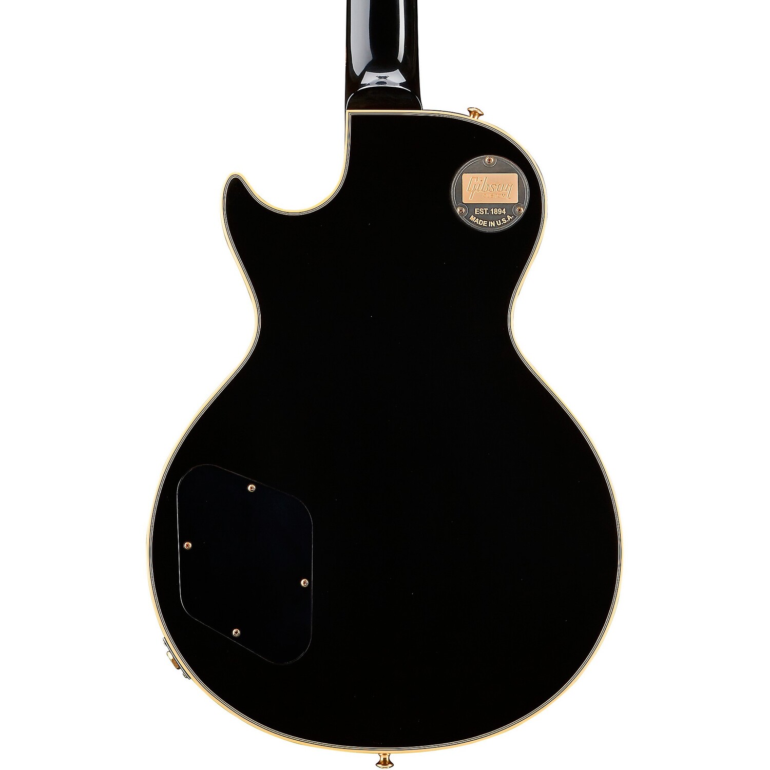 

Электрогитара Gibson Custom 1957 Les Paul Custom Reissue VOS черного цвета