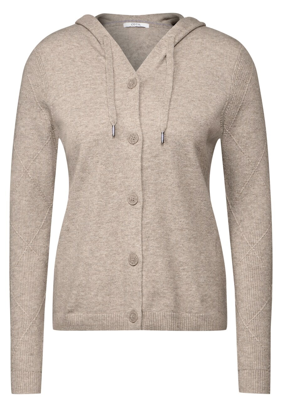 

Вязаный кардиган CECIL Knit Cardigan, бежевый