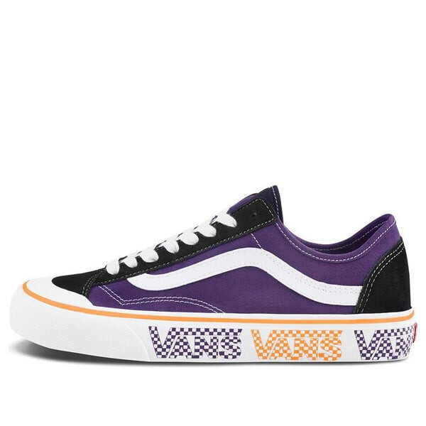 

Кроссовки style 36 sf 'black purple' Vans, черный