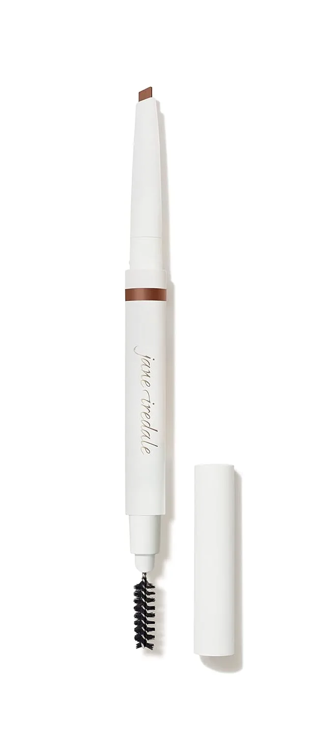 jane iredale PureBrow Shaping Pencil Retractable Pencil + Spoolie для контура, формы, заполнения и объема, водостойкая формула, Auburn