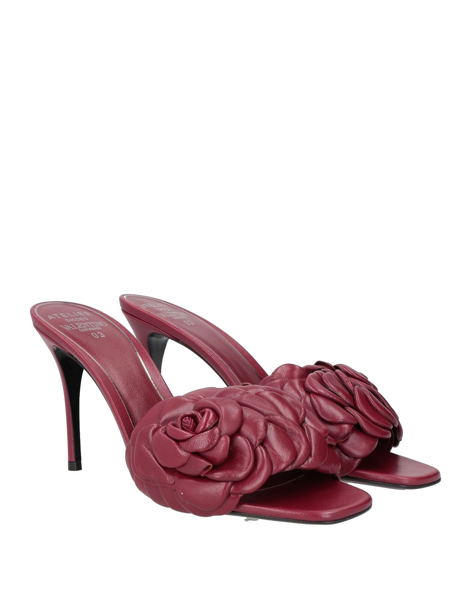 Сандалии Atelier Shoes Valentino Garavani, сливовый — фото 2