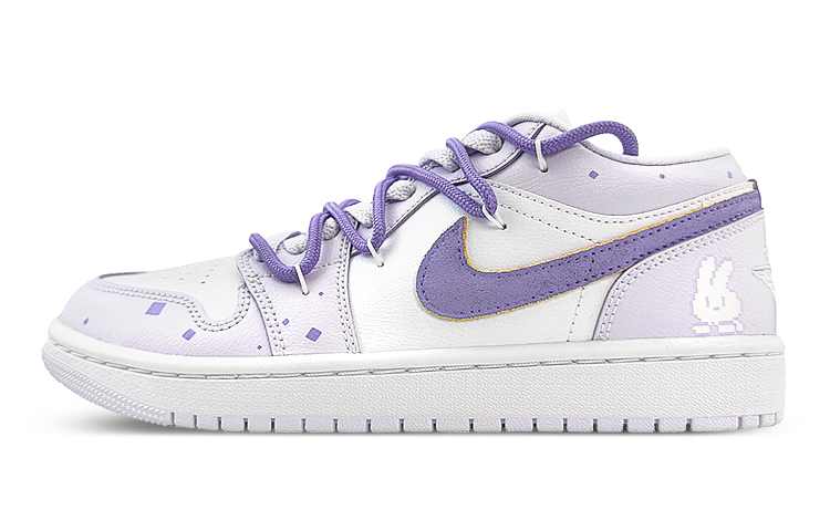 

Кроссовки Air Jordan 1 Vintage Basketball Shoes Women's Low-Top Purple