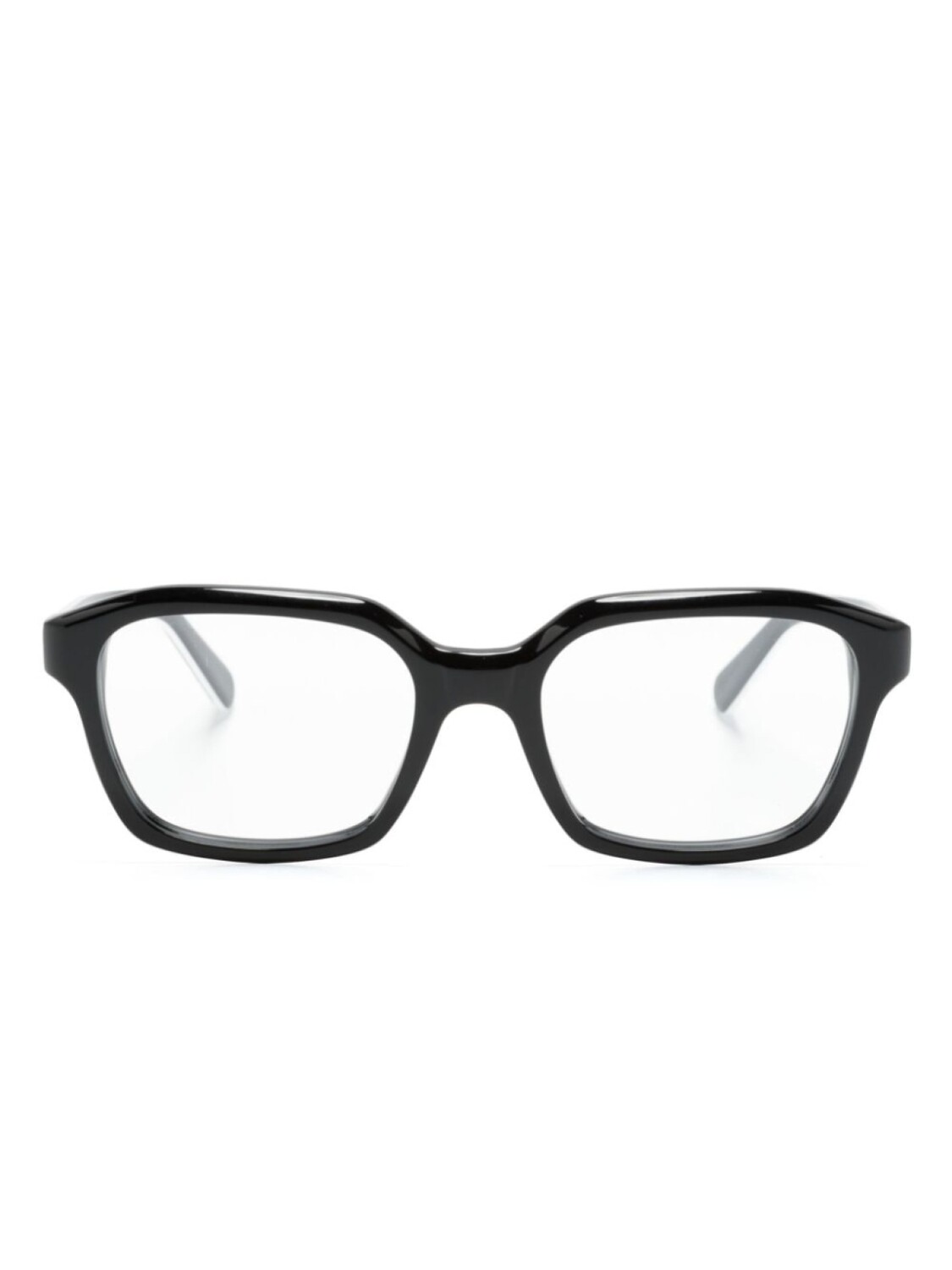 

Moncler Eyewear очки в квадратной оправе с логотипом, черный