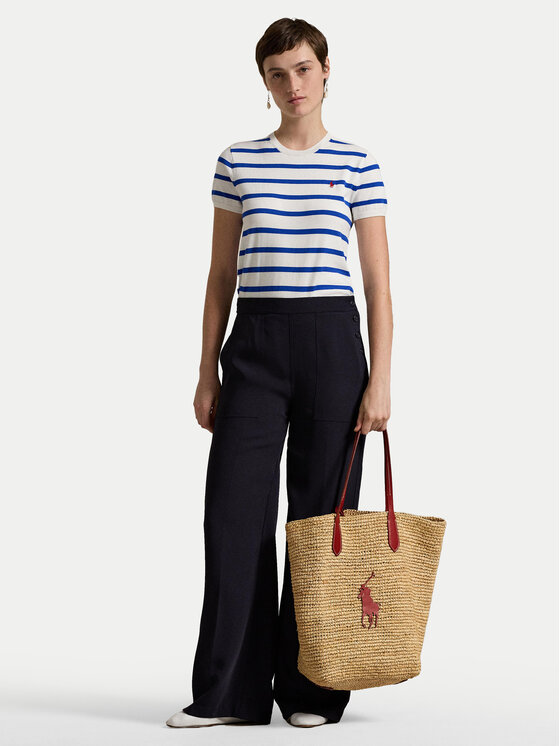 Свободный свитер 211891886006 Polo Ralph Lauren, белый — фото 2