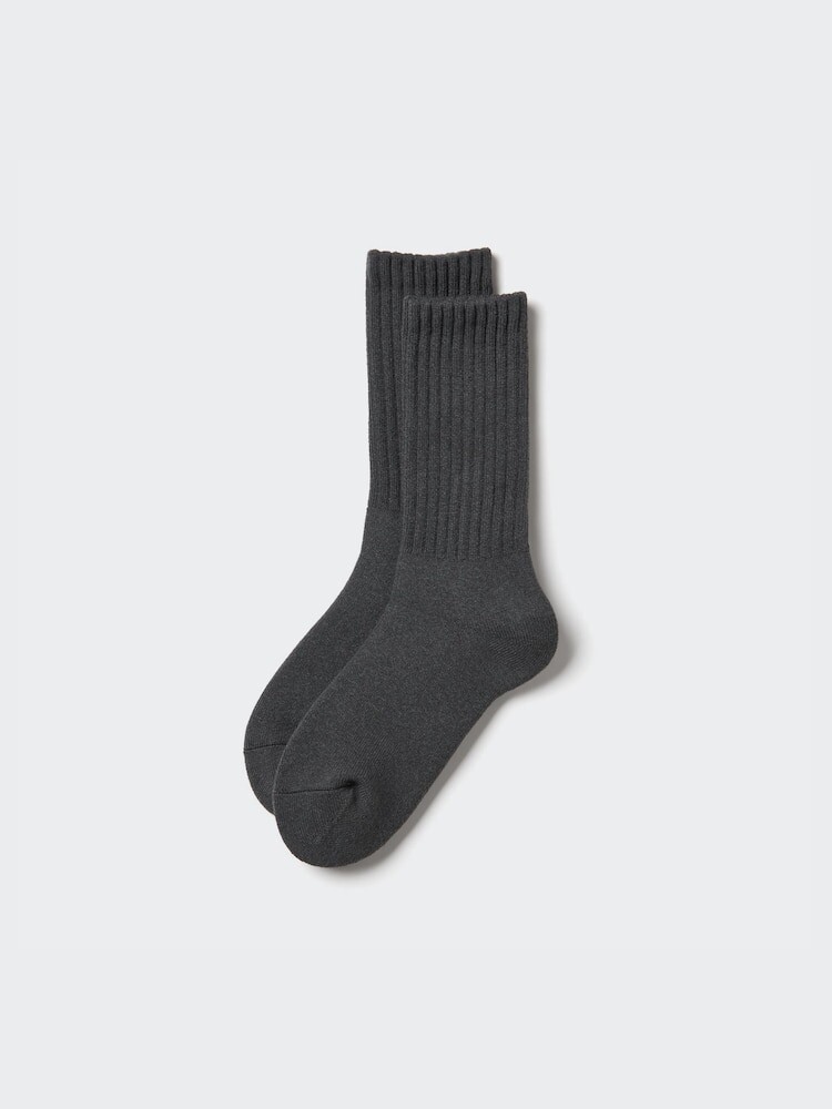 

Носки Heattech ворс Uniqlo, цвет 08 серый