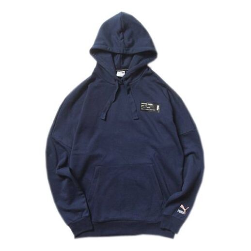 

Толстовка culture maker alphabet printing blue Puma, синий