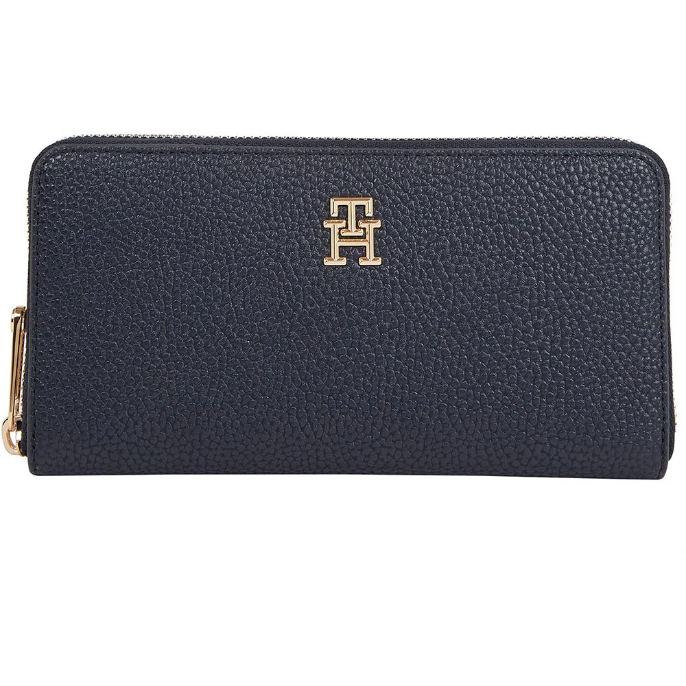 

Кошелек Tommy Hilfiger Emblem Large Za, синий