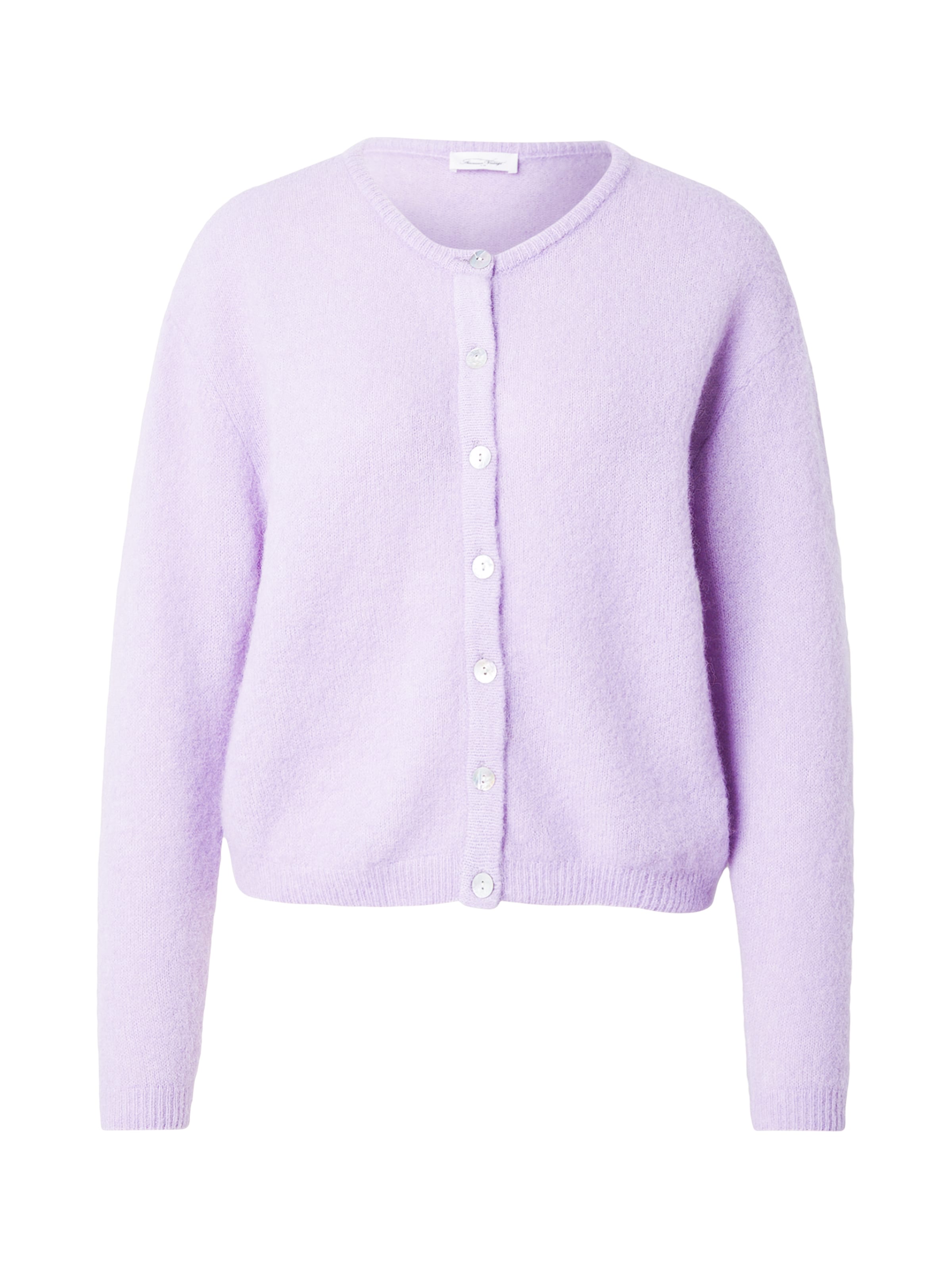 

AMERICAN VINTAGE Кардиган 'Vitow' вязаный в светло-фиолетовом цвете