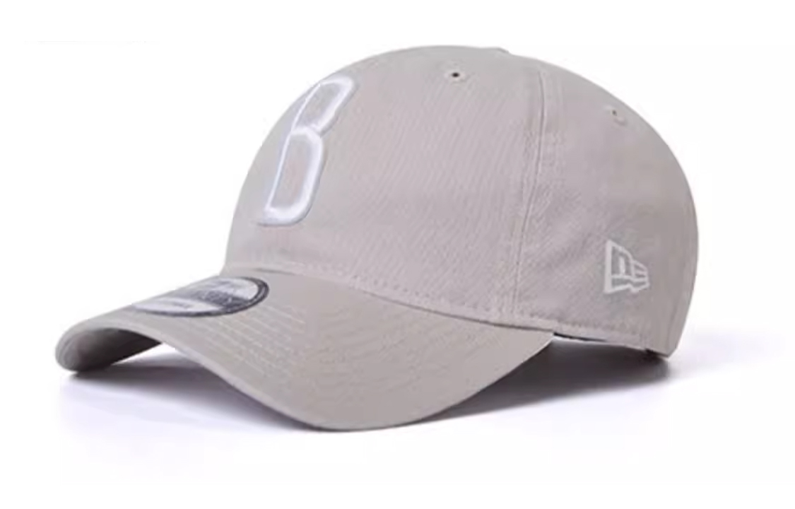 

New Era Бейсболка унисекс серая, Gray
