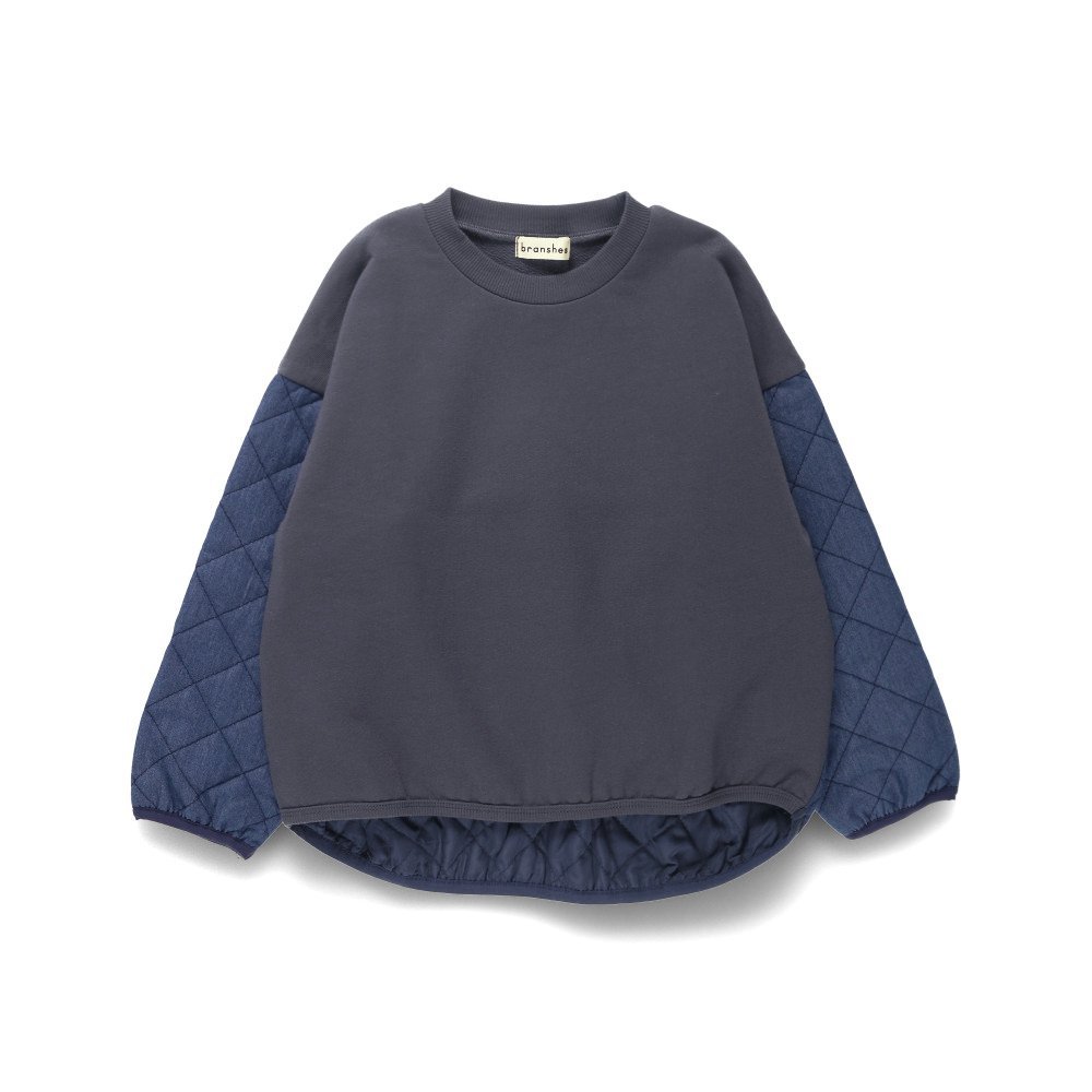 Стеганая толстовка с ромбовидным узором Branshes, Navy blue — фото 2