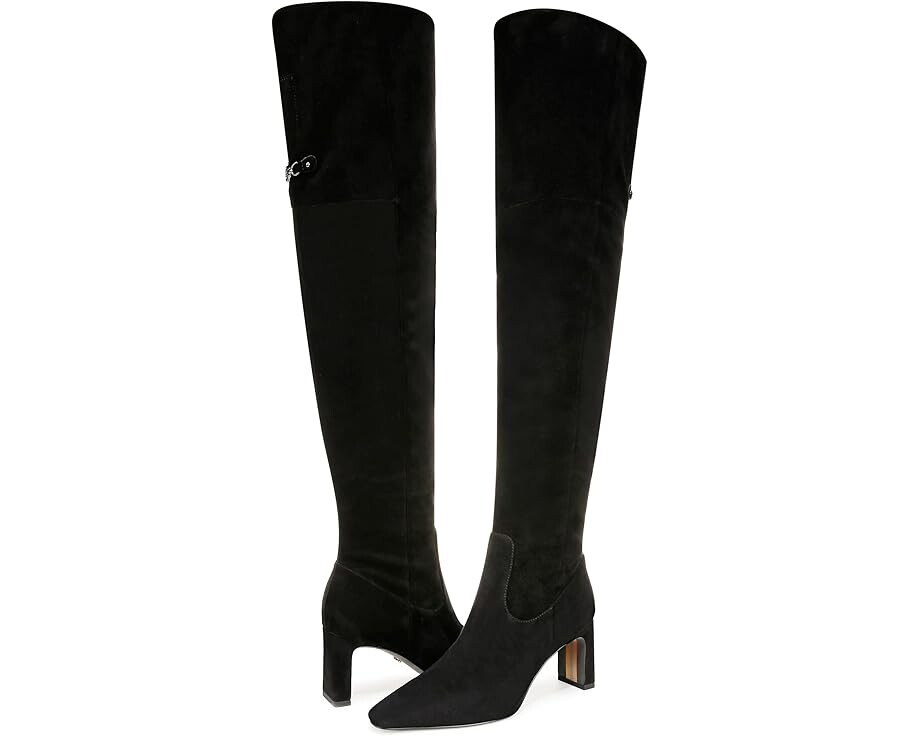 

Ботинки Sam Edelman Shea, черный замшевый