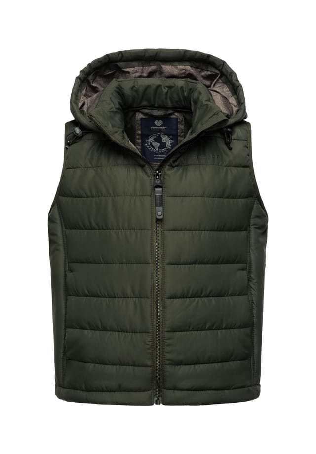 

Стеганый жилет витек Ragwear, зеленый