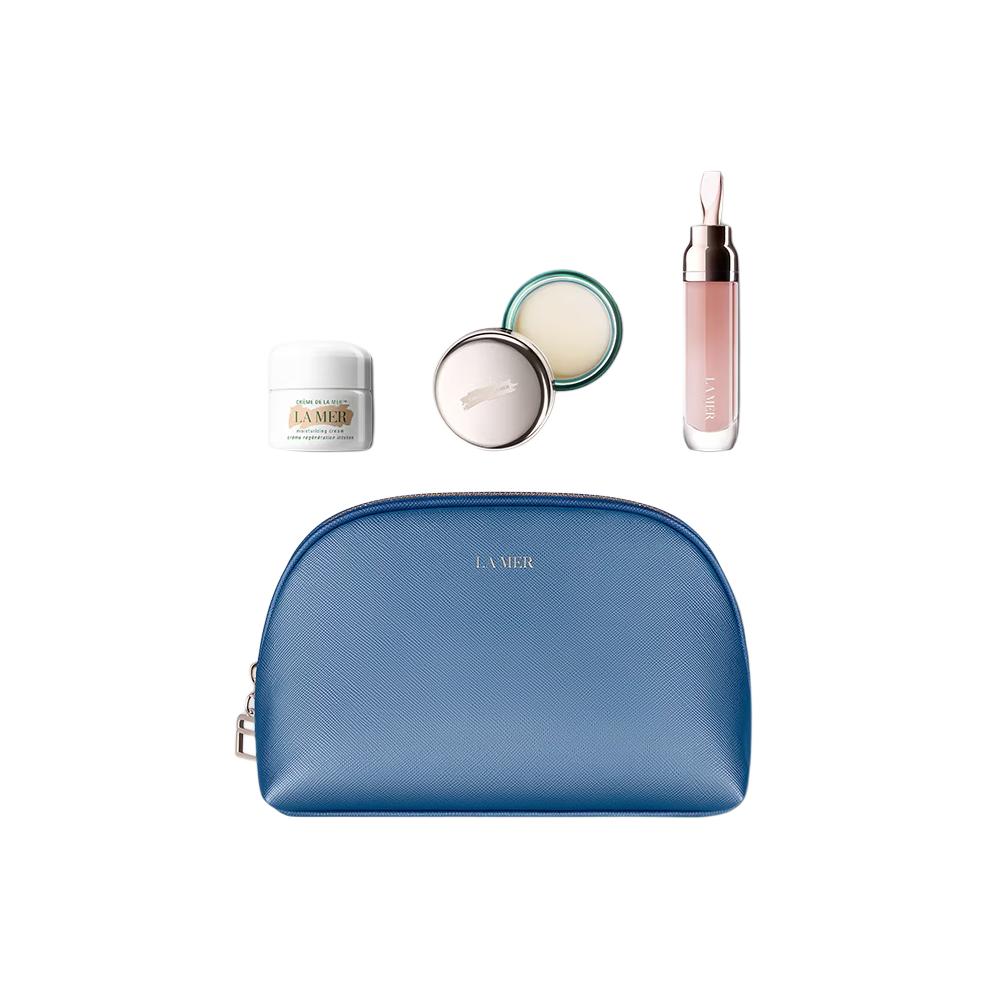 

Набор для увлажнения губ Hailanzhimi, восстанавливающий, 9г+7мл+15мл LA MER