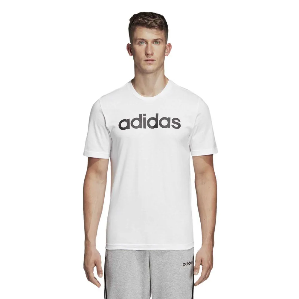 Футболка adidas Essentials Linear, белый — фото 3