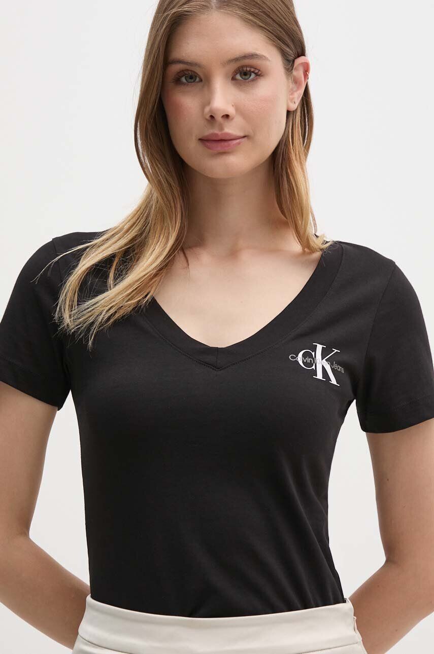 

Хлопковая футболка Calvin Klein Jeans, 2 шт, бежевый