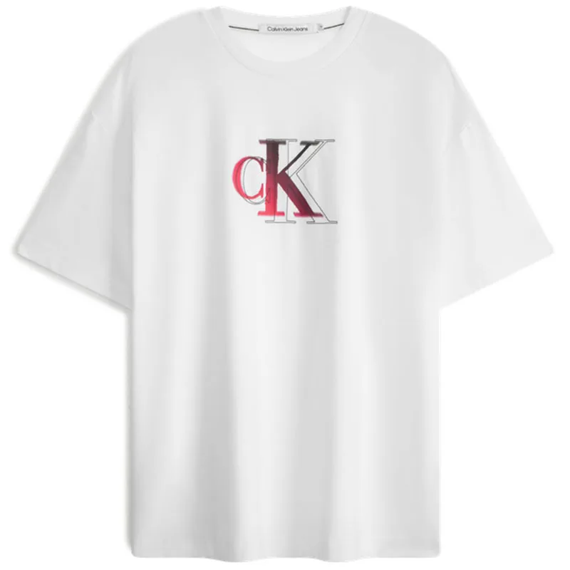 Calvin Klein Футболка унисекс Moon White