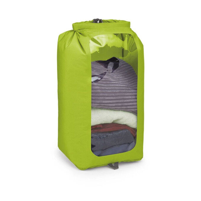

Водонепроницаемый рюкзак Osprey DRY SACK 35 с окном, лимонно-зеленый