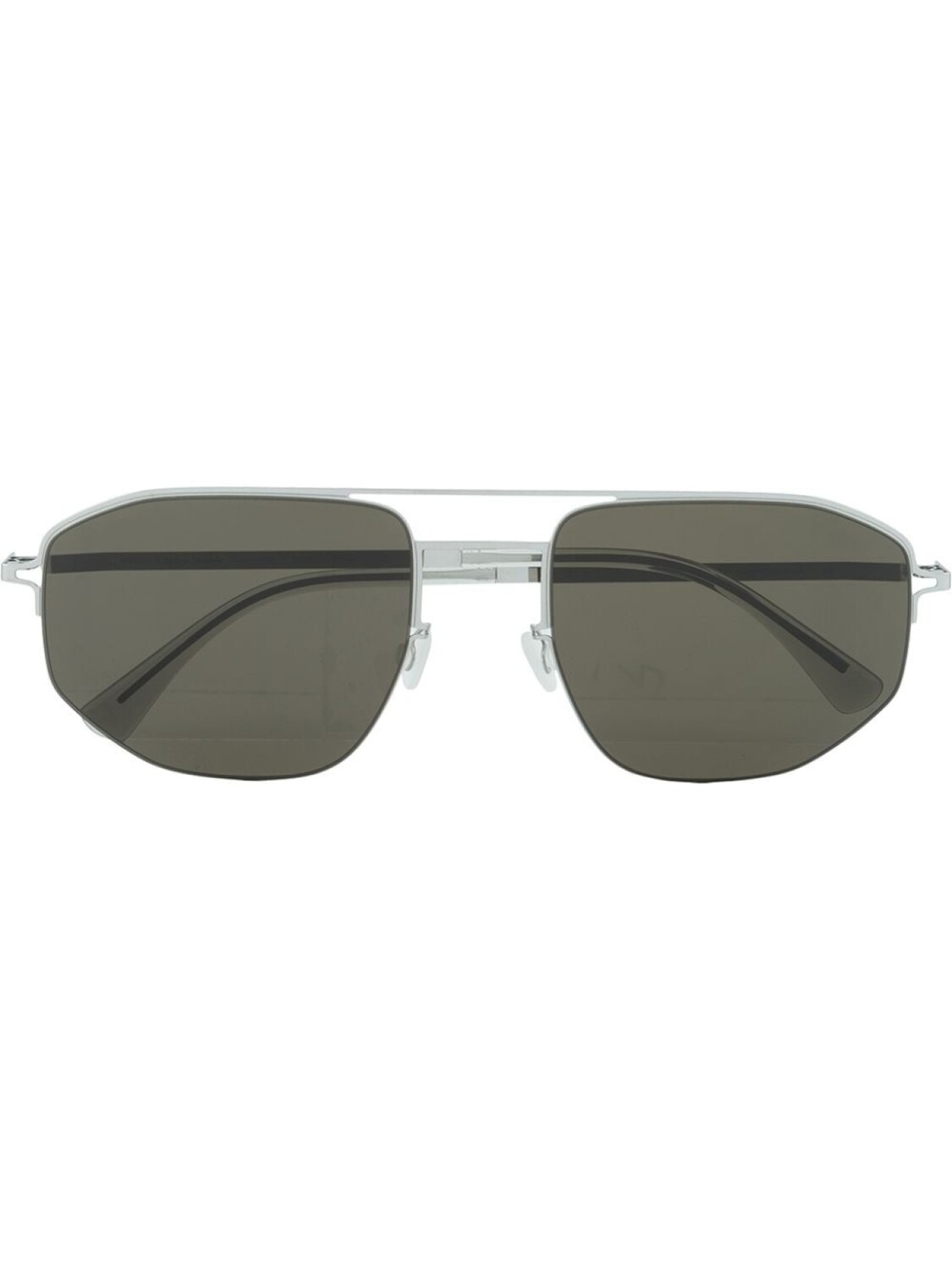 

Mykita солнцезащитные очки-пилоты из коллаборации с Maison Margiela, серебристый