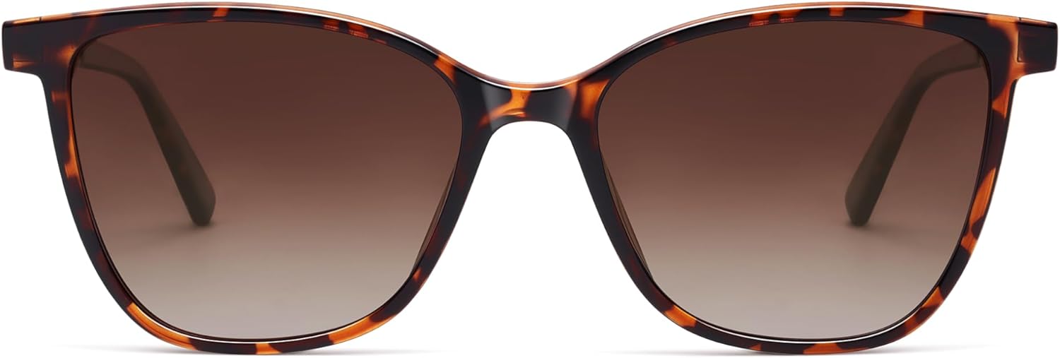 

Ретро квадратные поляризованные солнцезащитные очки TR90 для женщин, винтажные металлические классические большие солнцезащитные очки AP3952 Appassal, C3 Tortoise/Gradient Brown