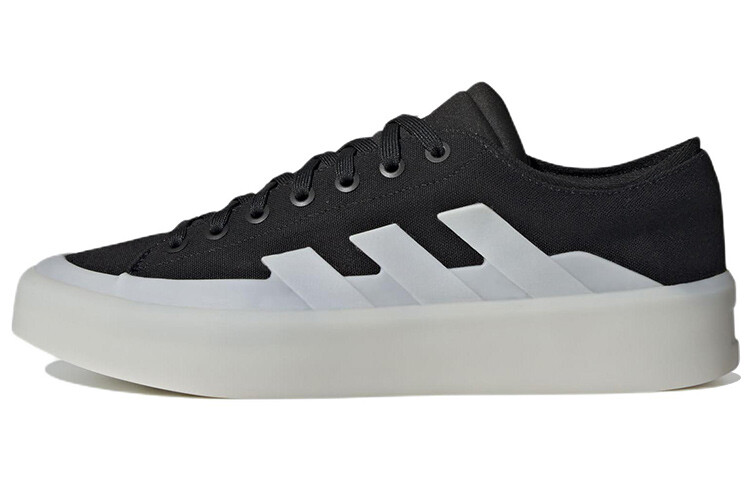 Кроссовки Adidas Znsored Skateboarding Unisex, черный/светло-серый