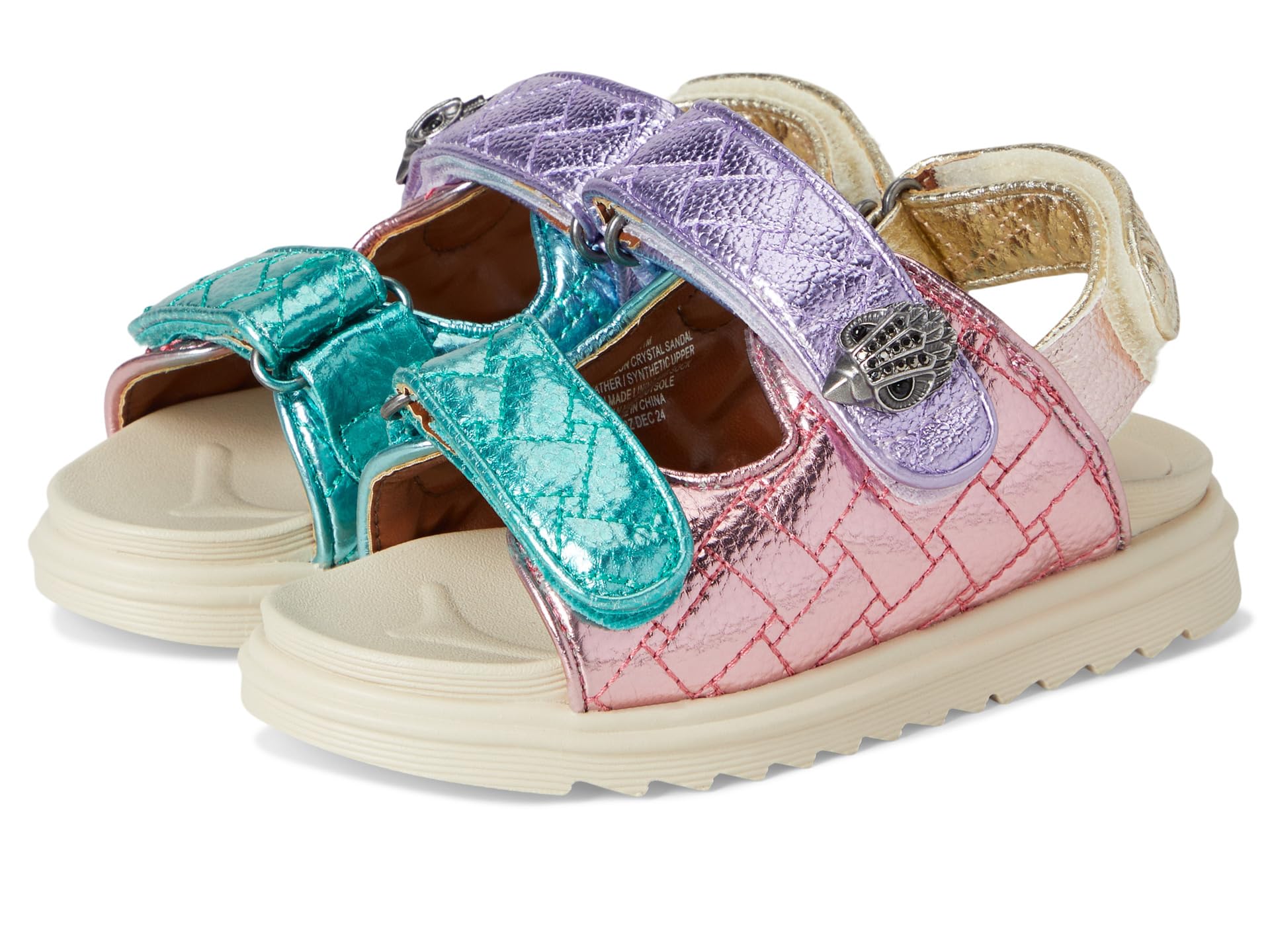 

Сандалии Kurt Geiger London Kids Mini Orson, цвет Pastel Rainbow