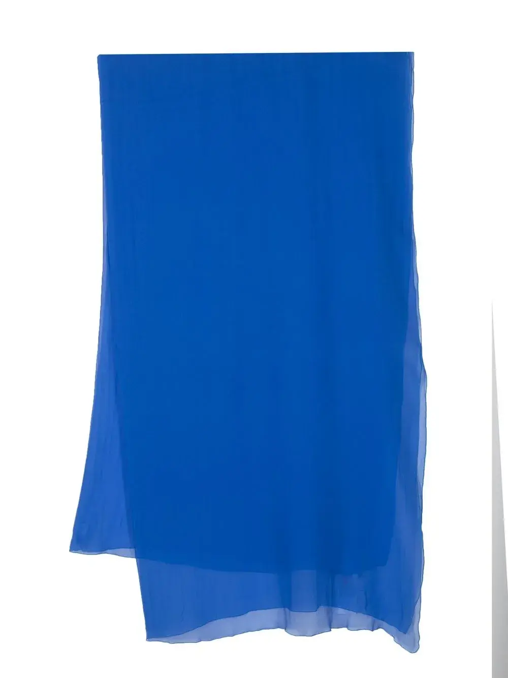 

Легкий шелковый платок Alberta Ferretti, синий