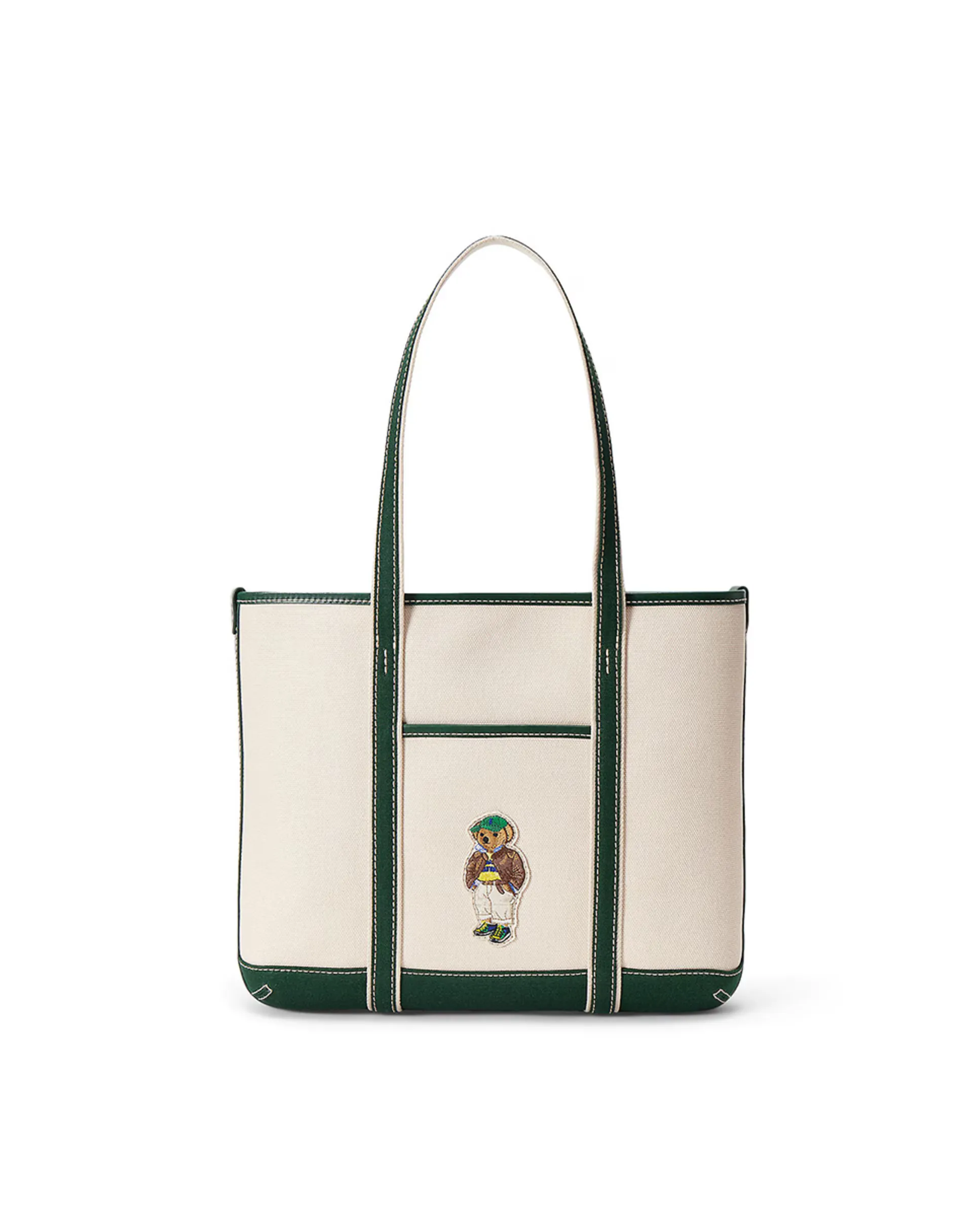 

Сумка через плечо тоут из парусины с Polo Bear Polo Ralph Lauren, цвет Crudo