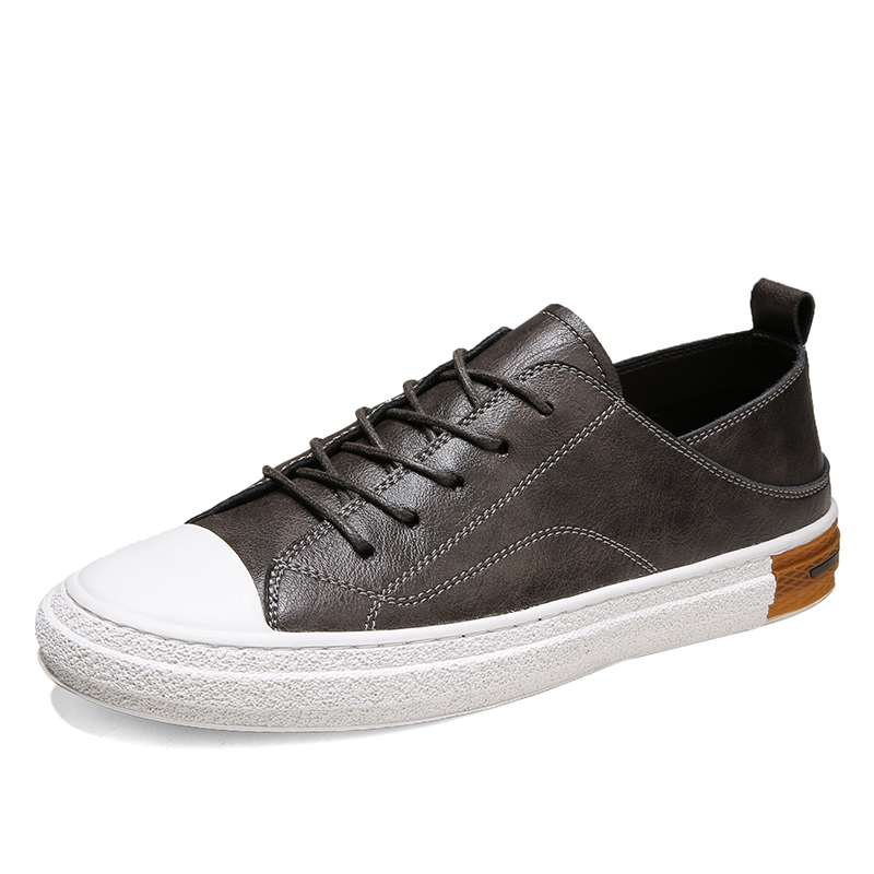 

Износостойкие мужские скейтерские кеды Low Top SENGUIBUCK, серый