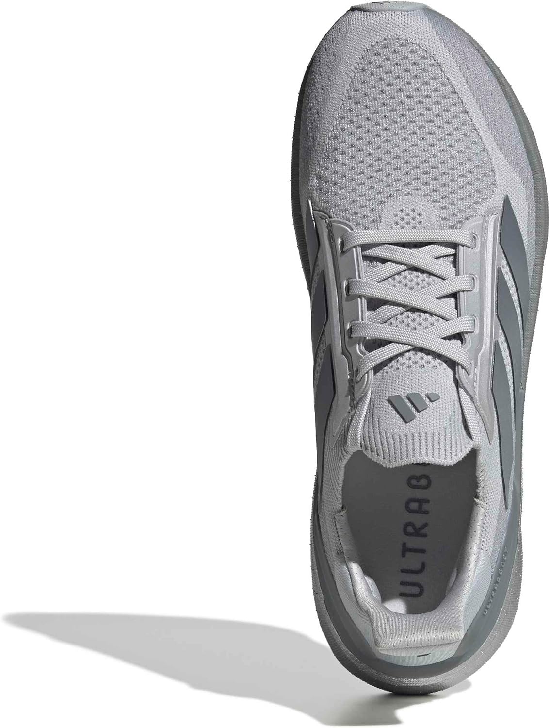 Мужские кроссовки Adidas Ultraboost для бега и тренировок, серый — фото 2