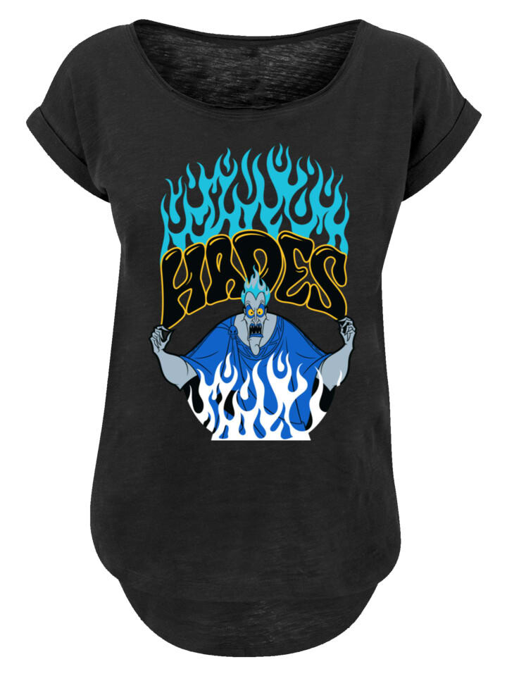 

Футболка F4NT4STIC Long Cut T-Shirt Disney Villians Hardes Fire, черный