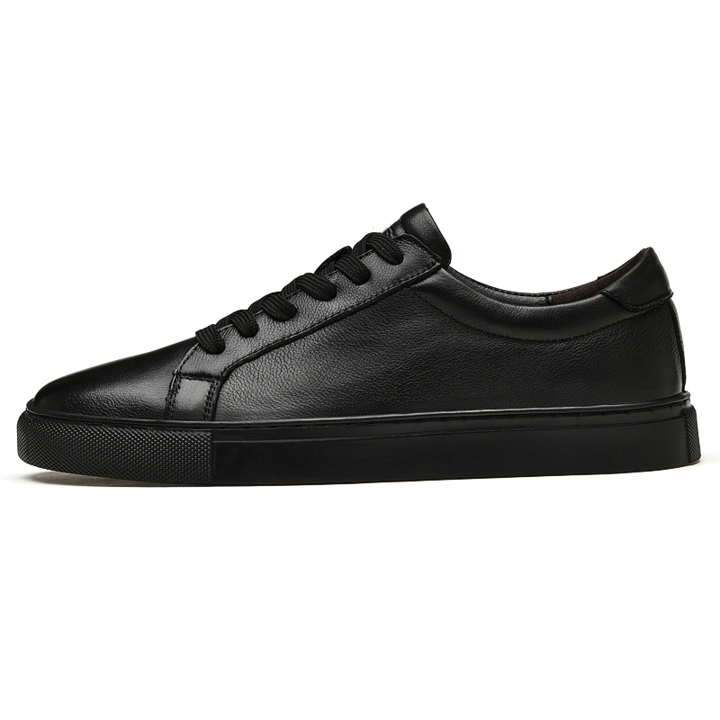 

Mulinsen Лоу-топ скейтборд обувь унисекс черные, цвет Black[Leather Shoe Size: Size 40 in This Model = Athletic Shoes 41]