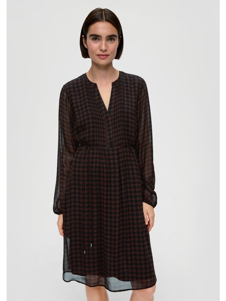 

Короткое платье s.Oliver BLACK LABEL Kleid kurz, черный