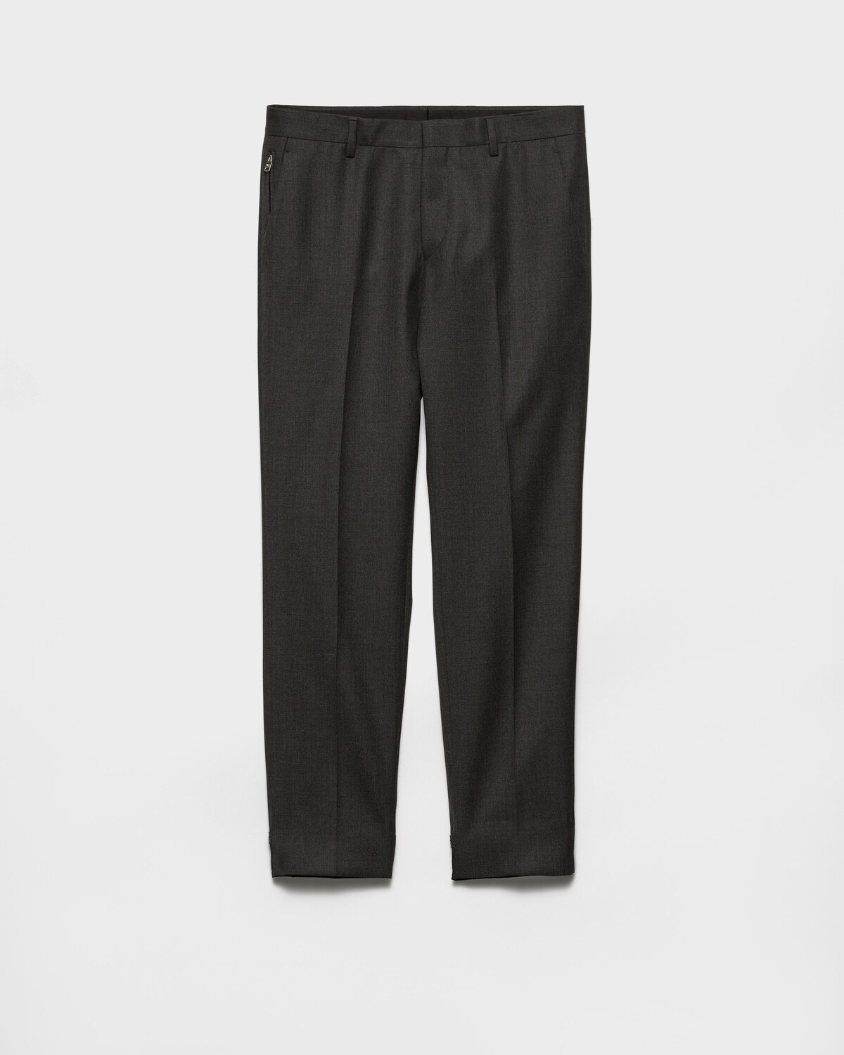 

Шерстяные брюки Prada, серый