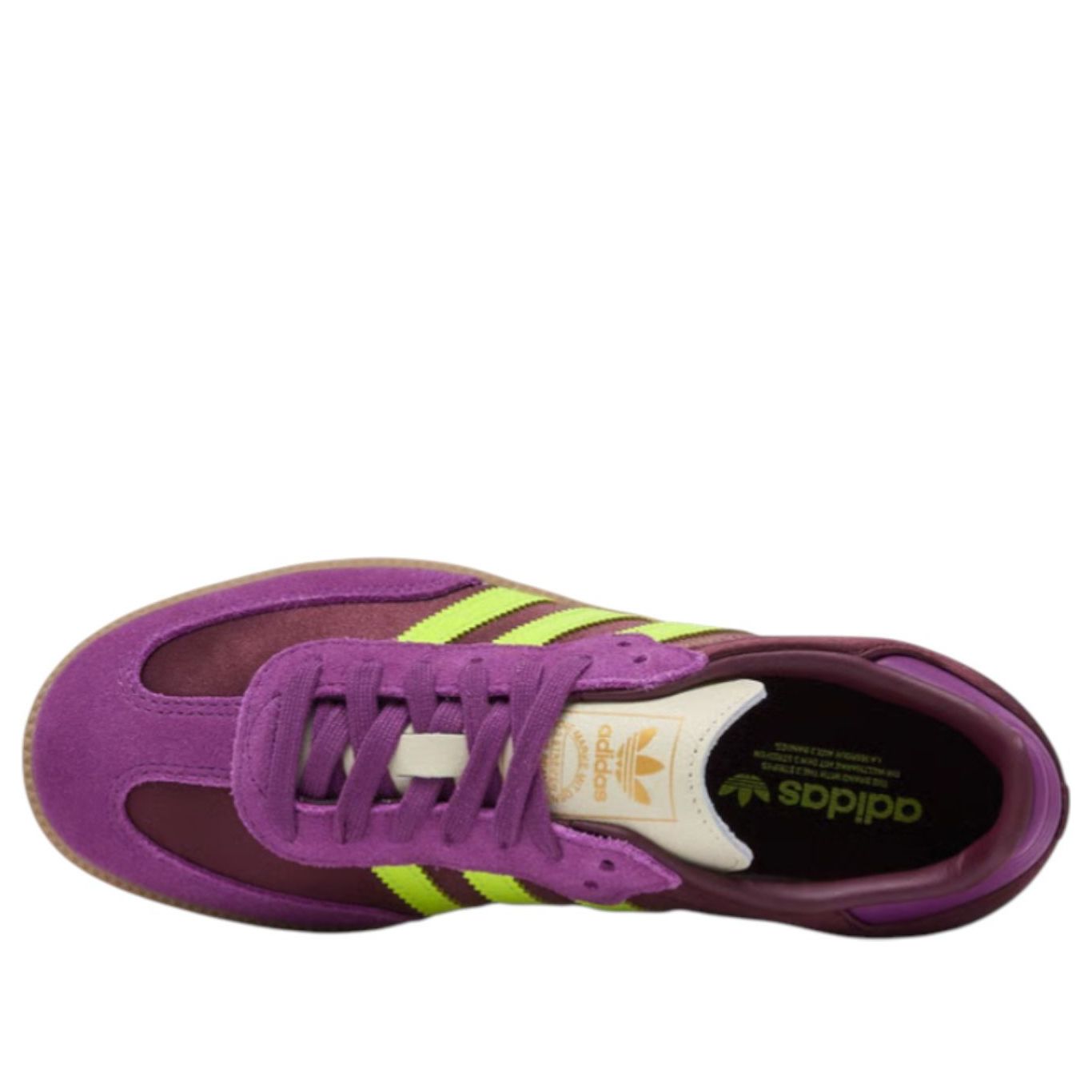 Кроссовки (WMNS) adidas Samba OG 'Maroon Rich Mauve' — фото 3