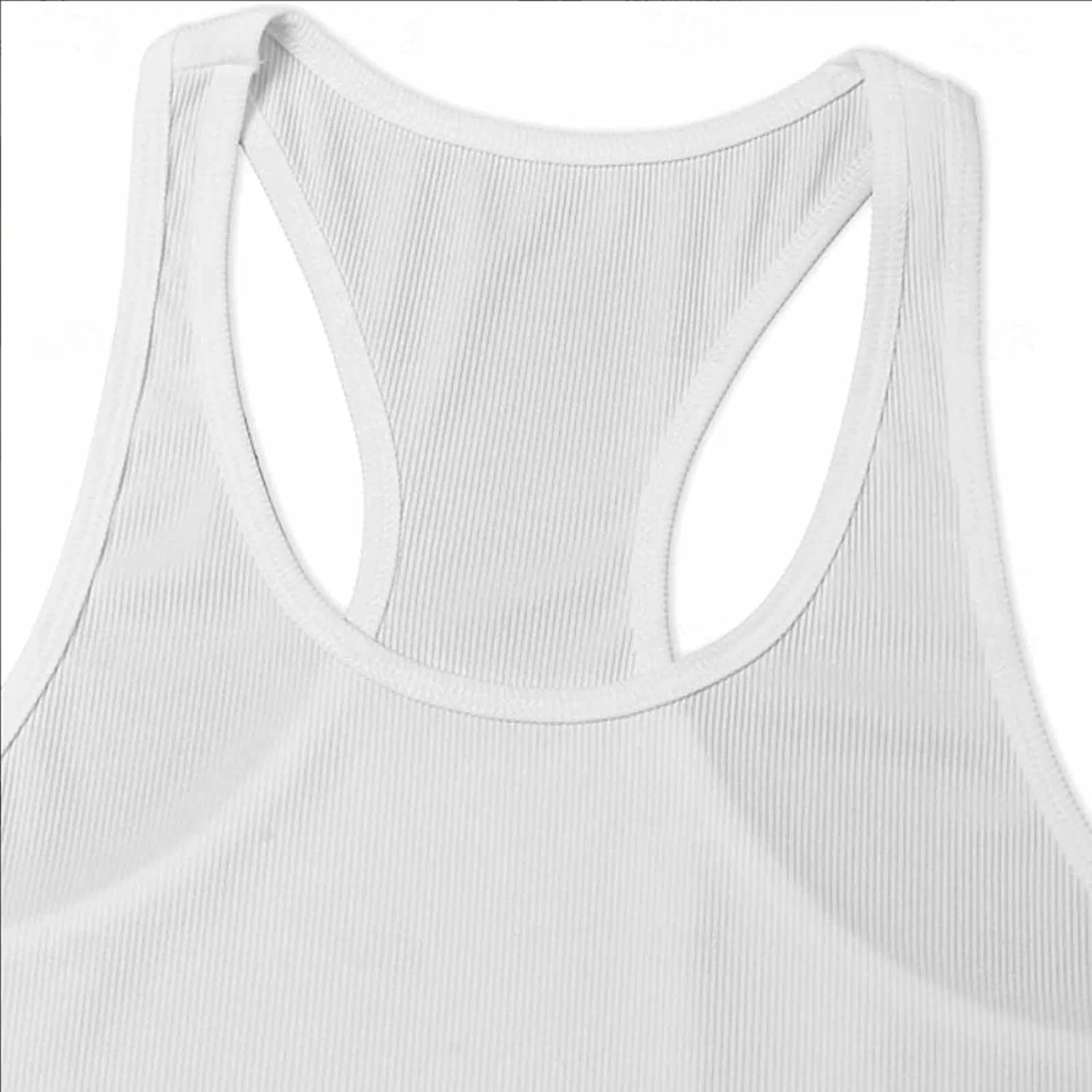 Мужская майка Active Vest, Polyester/Cotton, L-217 White — фото 4