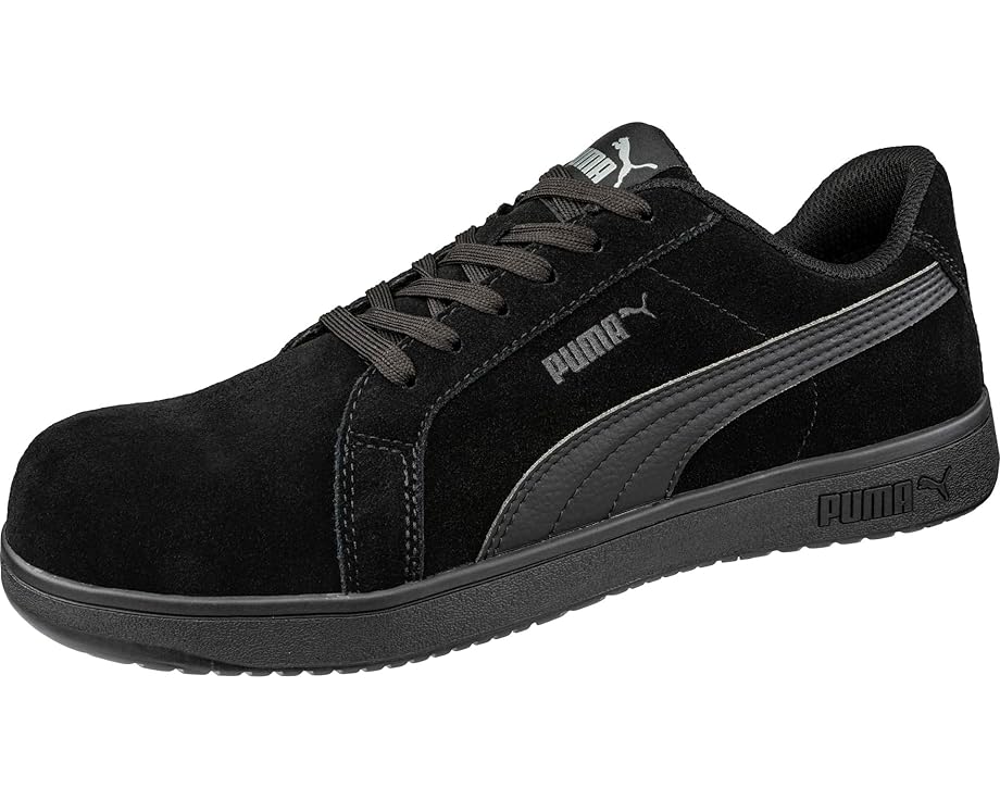 

Ботинки PUMA Safety Iconic Suede Low EH, цвет Black/Black/Black