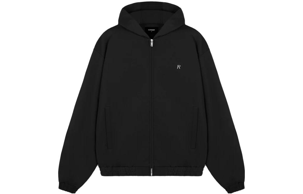 

Куртка с капюшоном и логотипом REPRESENT, черный